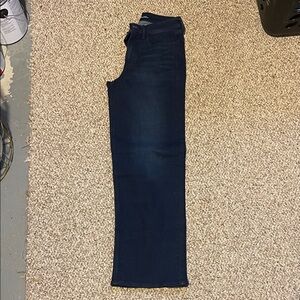 Old Navy Women's Deep Blue Wide Leg Jeans